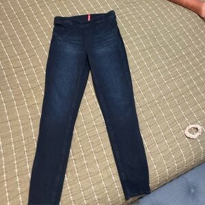 SPANX  Dark Blue Women's Skinny Jeans SPANX® Jean-ish Ankle Leggings